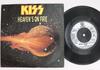 7-дюймовая пластинка KISS  Heavens On Fire  Lonely Is The Hu VER12 VERTIGO 1984 UK Рок Б/У