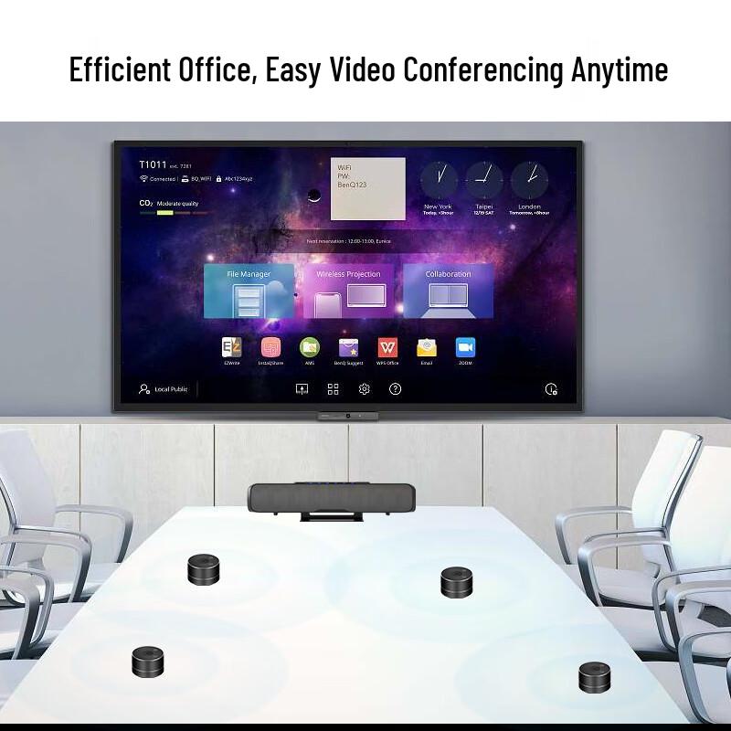 Беспроводная всенаправленная система конференц-микрофонов Shenghua Vision SH-M868W4 (Китайская версия)