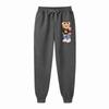Carton Pattern Bear Printed Long Pants Women Casual Outdoor Fitness Jogging Sports Drawstring Pants Women Fashion Sweatpants