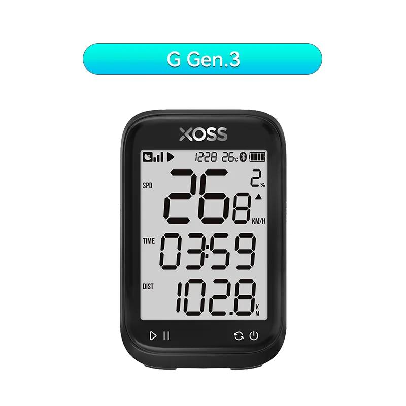 XOSS Новый G3 Gen3 GPS Велокомпьютер Спидометр Bluetooth Трекер Водонепроницаемый Дорожный Велосипед Каденс Скорость Велосипедный Одометр