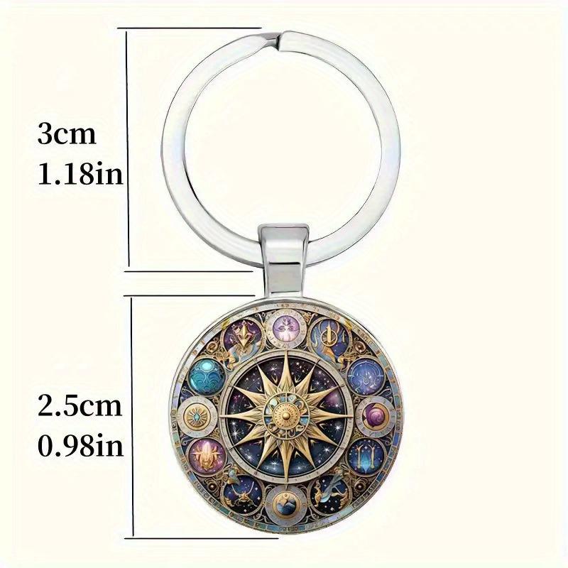 Acrylic Mysterious Celestial Body Symbol, Universe Planet Color Window Pendant, Holiday Hanging Decoration - Unique Artwork