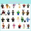Яркий набор из 24 фигурок персонажей игр Roblox. Идеально подходит в качестве подарка для детей.
