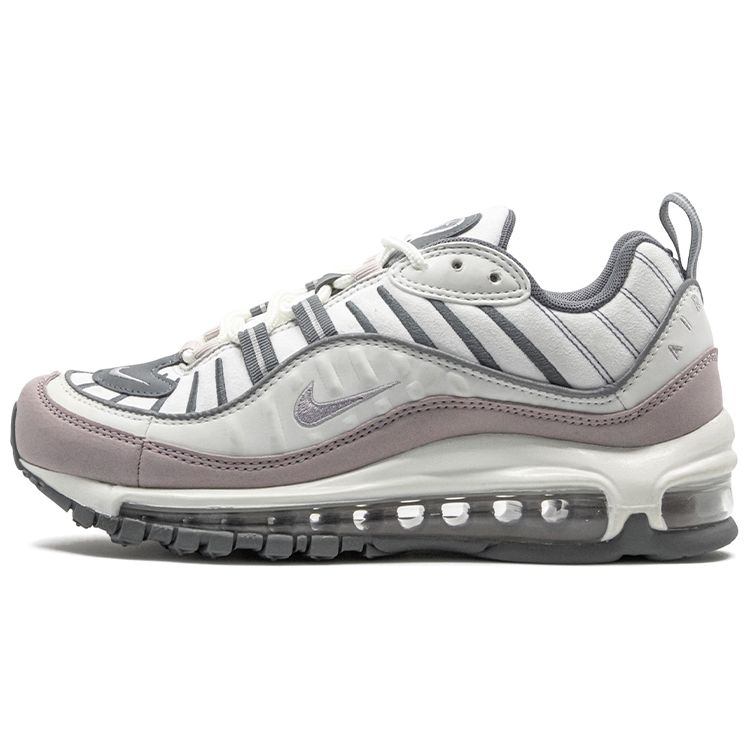 Nike Air Max 98 Violet Ash Женские кроссовки White Summit-White Cool-Grey-Reflect-Silver-Violet-Ash AH6799-111