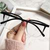 Fashion Trendy Full Square Frame Glasses Women Men Korean Style Big Frame Sunglass Vintage Classic Eyeglasses