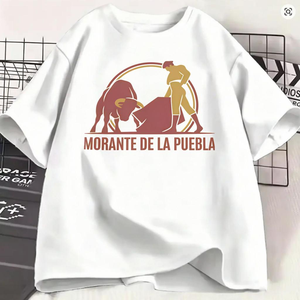 Morante De La Puebla Unisexs T Shirt Matador Vintage Tees Short Sleeve Round Neck Tshirt Cotton 4xl 5xl 6xl Clothing