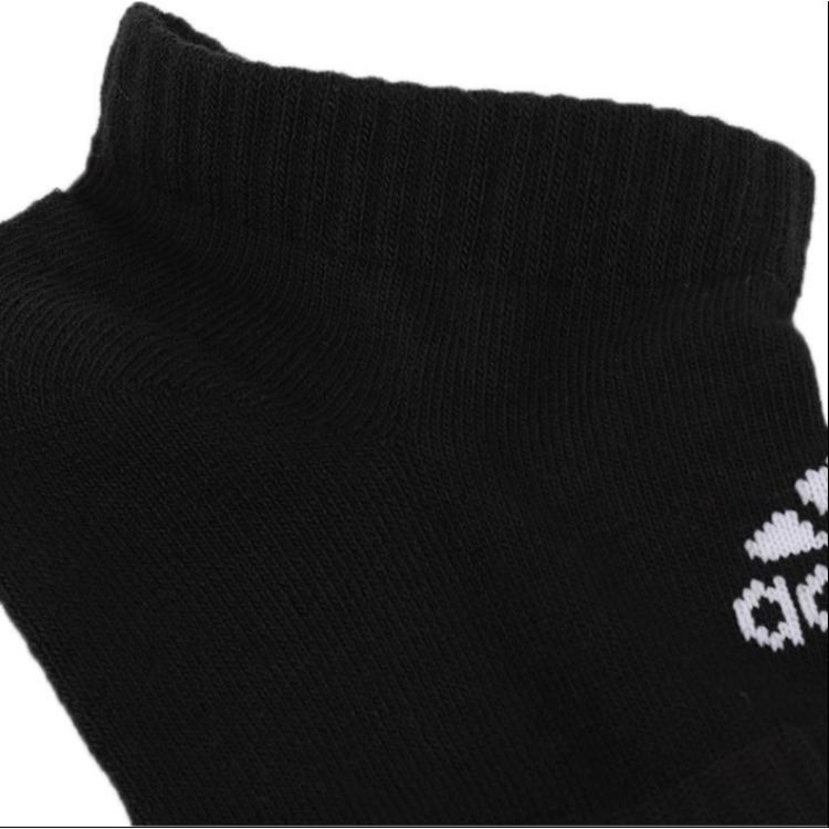 adidas Носки-след унисекс 3 пары Черные DZ9385