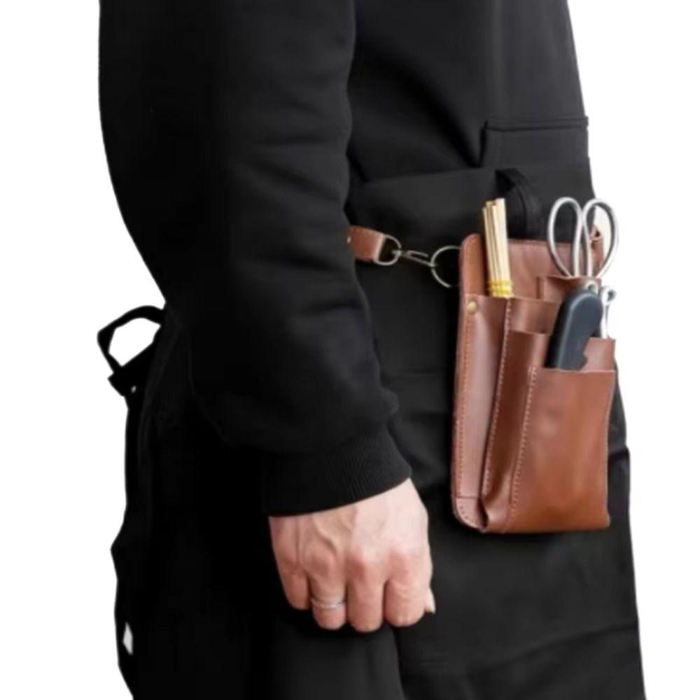 Heavy Duty Leather Garden Tool Belt Multi-layer Leather Tool Belt Maintenance