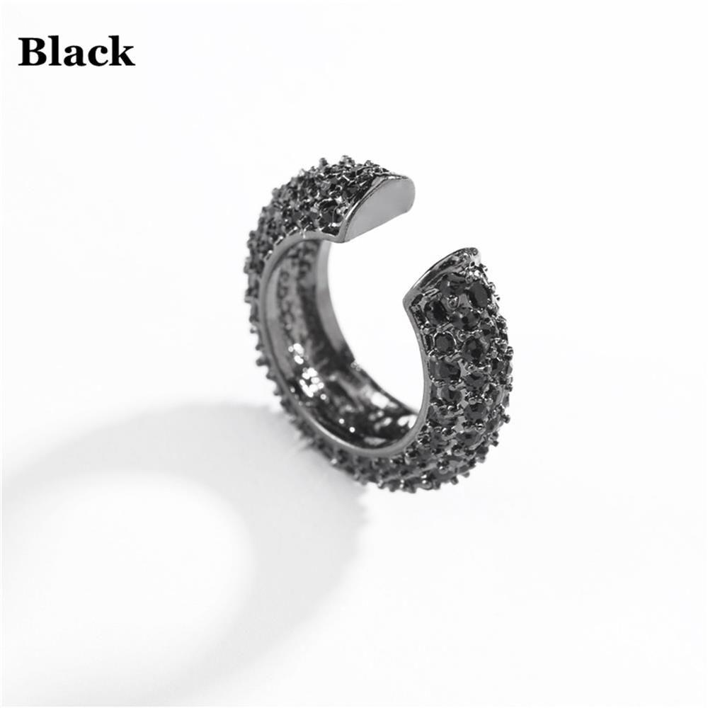 Gift Jewelry No Pierced Cubic Zirconia Ear Cuff No Piercing Earrings CZ Cuff Earrings Rhinestone