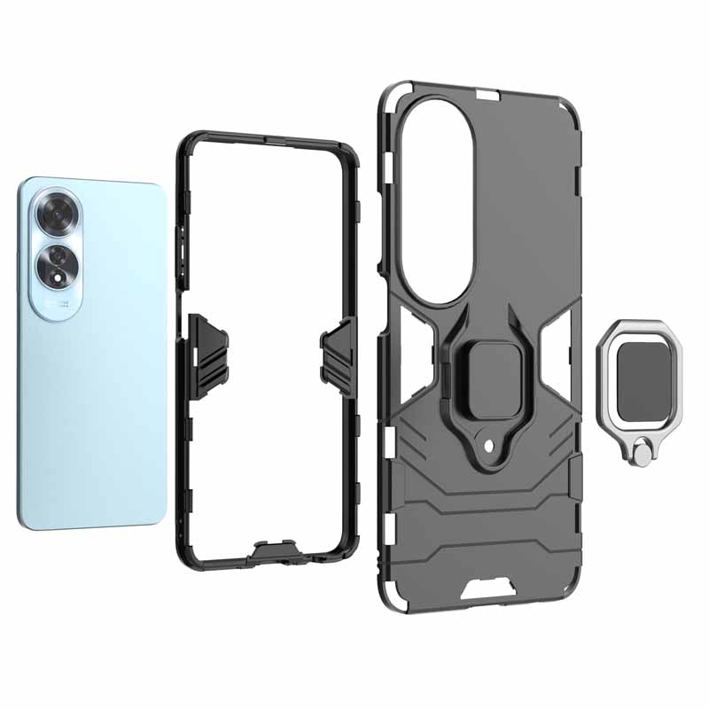 Для Oppo A40 A60 4G Чехол Противоударный Магнитный Броня Держатель Защита Задней Панели Coque для OPPO A60 A80 A 60 Чехол для телефона CPH2631 Fundas