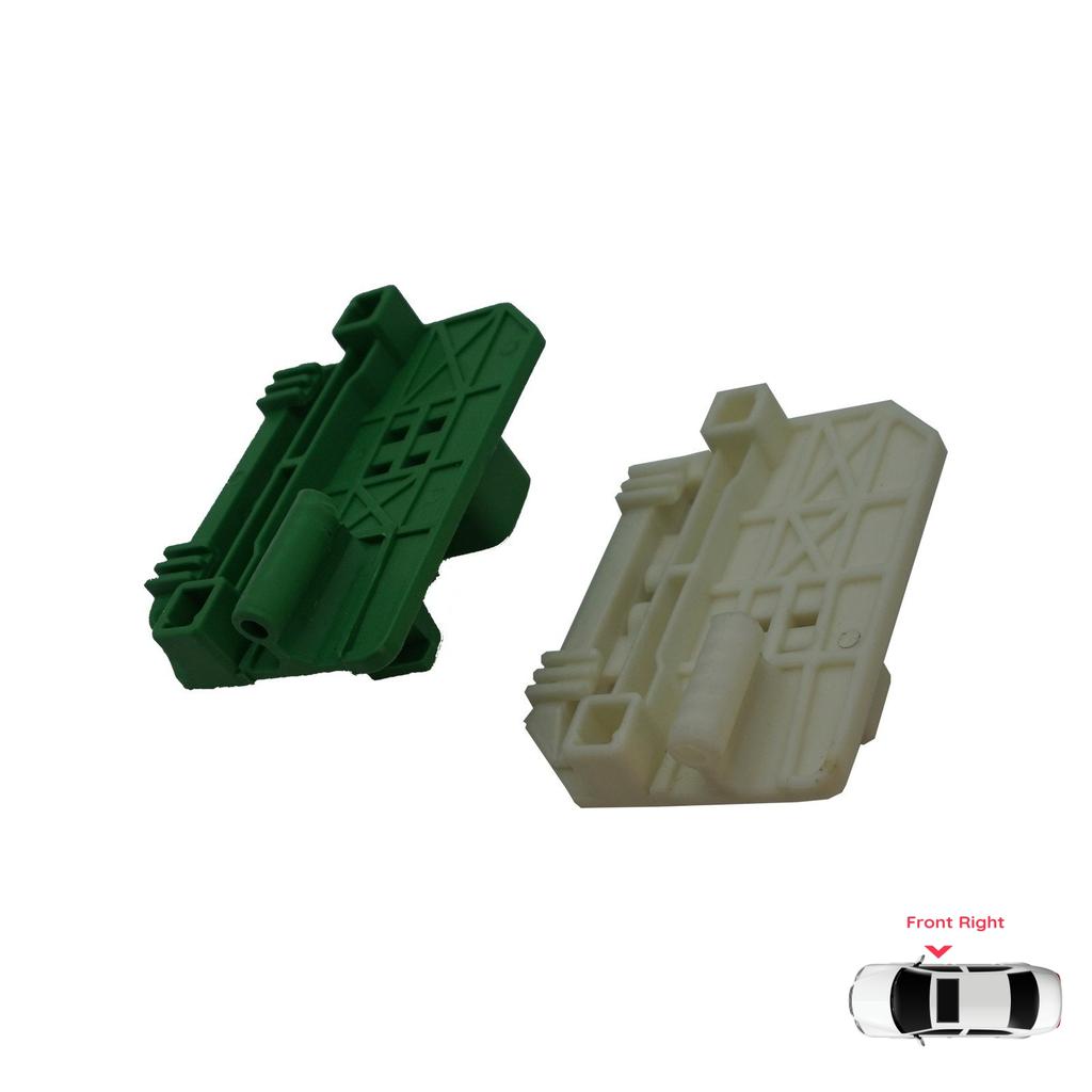 BWR1188+BWR1190 Зажимы для стеклоподъемника спереди справа для Renault Trucks Premium Kerax Midlum DAF LF 45 55 Volvo FL II FE