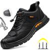 Водонепроницаемая защитная обувь, мужские рабочие туфли с противоскользящим композитным носком, мужская непрокольная изоляционная обувь, защитная обувь 6 кВ