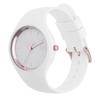 Authorized Distributor Ice Watch Watch 024522 White Rose Gold Small Plus 37mm 3 Hands [Ice-watch] Women's [ICE Glam]