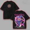 Classic Card Game Anime Yu Gi Oh Manga Graphic Print T-Shirt Men Women Vintage Washed Cotton Summer New Tee Streetwear Harajuku Fashion Oversized Top