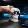 Держатель с ручкой в виде черепа, 3D-печатный держатель для игрового контроллера, Подставка-голова для аксессуаров комнаты киберспорта, Контроллер, Крутая настольная подставка, Игровое украшение,