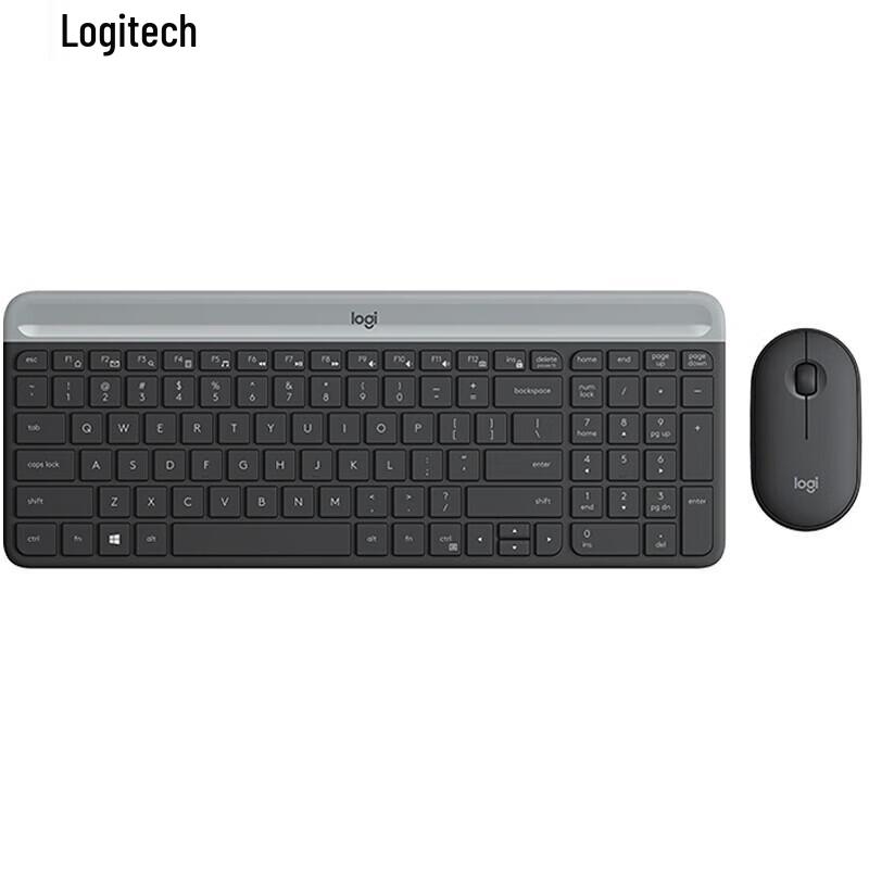 Беспроводной комплект Logitech MK470 Slim (тонкая клавиатура и мышь)