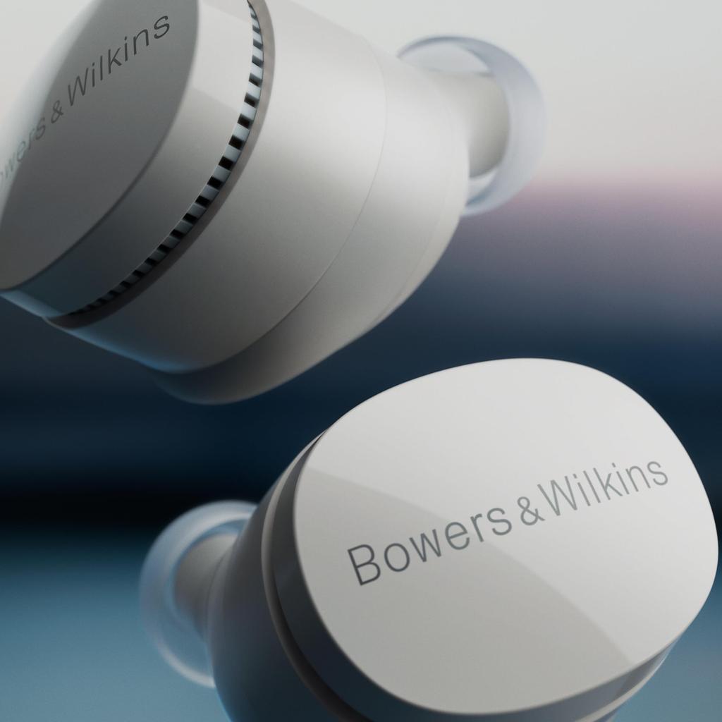 Bowers Wilkins Bowers Wilkins True Wireless переосмыслили полностью беспроводные наушники Cloud Gray & & sound, внутриканальные PI6/CG