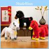 Zodiac Horse Chinese Plush Animal Doll For Office Desk Decor And Gift Festival