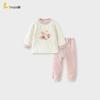 Tongtai Baby Autumn/Winter Thermal Pajama Set