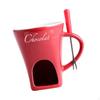 Fondue Mug Candy Pot Cheese Melting Cookware Snack Home Birthday Multifunction Chocolate Melter