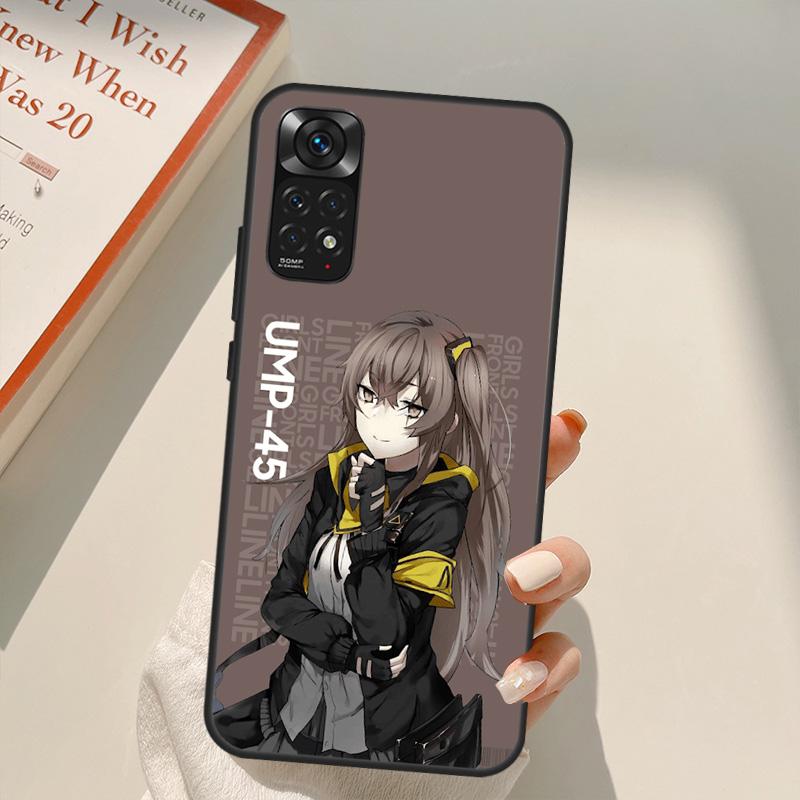 Чехол для игр Girls Frontline для Xiaomi Redmi Note 10 8 9 11 Pro 8T 9S 10S 11S Redmi 10C 9C 9A 9T K50 K40 Gaming