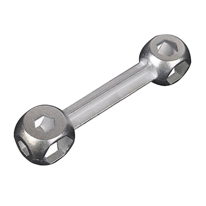 Универсальный шестигранный ключ с двумя головками 6-15 мм, ручной инструмент для костного ключа