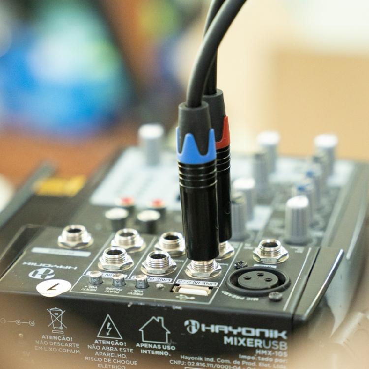 3-контактный XLR-разъем (мама) на двойной 6,35 мм (1/4") TS Mono Микрофонный патч-кабель для динамика