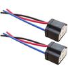 Cars Auto Parts Car Wiring Light Head Ceramic Bulb Lamp Harness 3 Wire 2Pcs 9003 H4 Holes Socket