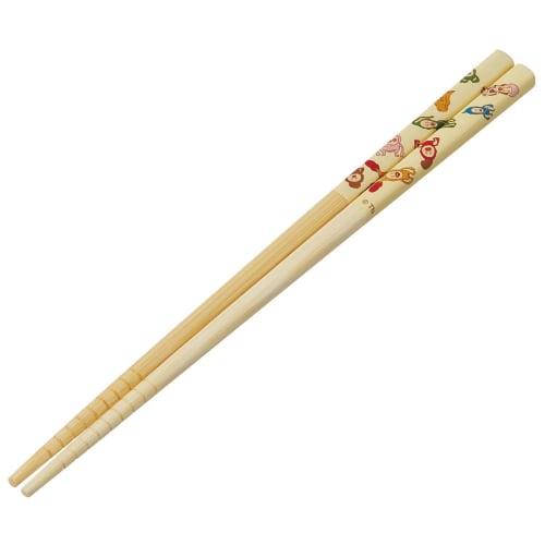 Skater Chopsticks Children's Bamboo Chopsticks 21cm Chopsticks for Children Kobito Zukan ANT4-A