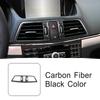 Автомобиль Для Mercedes Benz E-Class Coupe W207 C207 2009-2013 Рамка Декоративная Наклейка на Дефлектор Кондиционера Цвет Углеродного Волокна