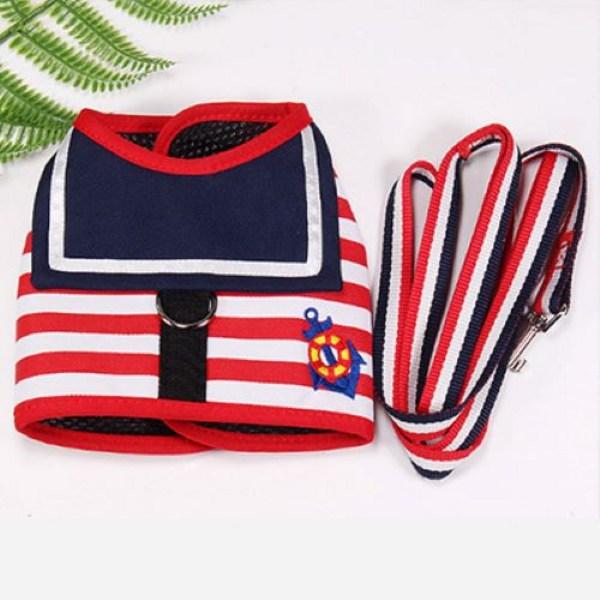 Комплект поводков для собак Namas Pet Marine Look, красный