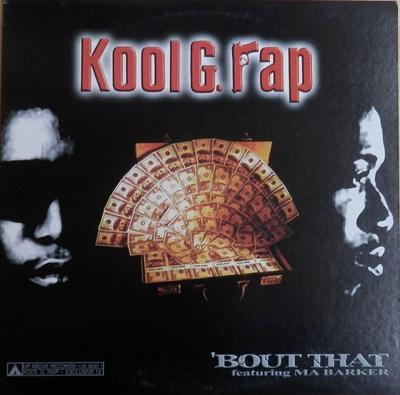 12-дюймовая пластинка KOOL G RAP Bout That UA30301 Up Above Record 2002 US Rap HipHopRB Б/у