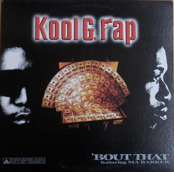 12-дюймовая пластинка KOOL G RAP Bout That UA30301 Up Above Record 2002 US Rap HipHopRB Б/у