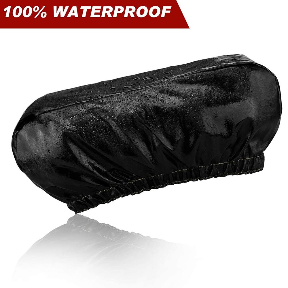 Winch Cover Heavy Duty Waterproof Winch Protection Cover Dust-Proof Universal Winch Protective Cover For Up To 17500 Lbs-A87Q