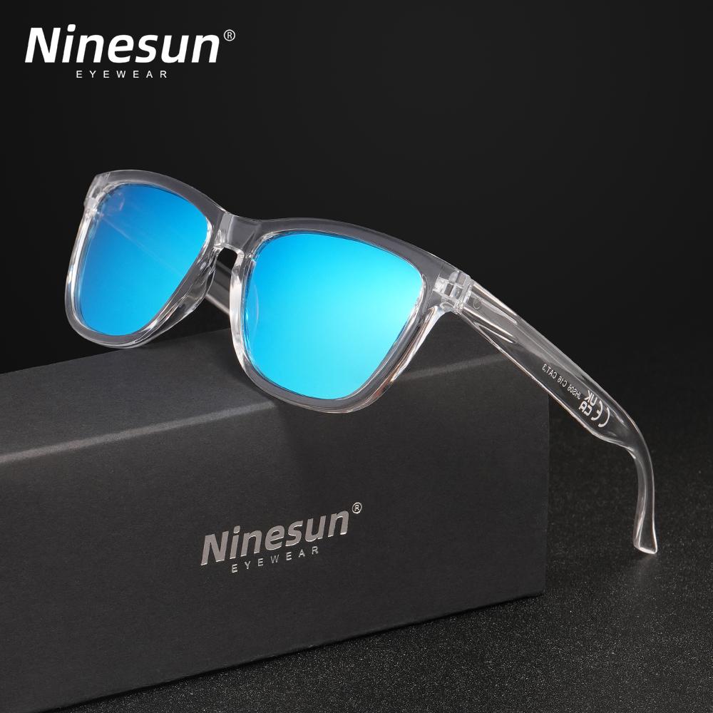 NINESUN Модные мужские солнцезащитные очки поляризованные UV400 солнцезащитные очки сверхлегкие TR90 женские очки для рыбалки вождения на открытом воздухе
