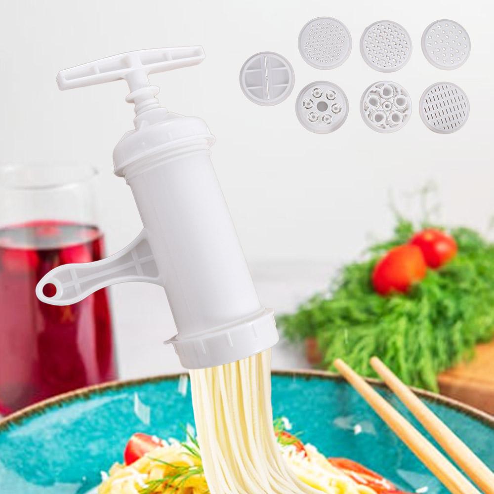 Plastic Noodle Press White Noodle Making Machine Cookware Spaghetti Tool Restaurant