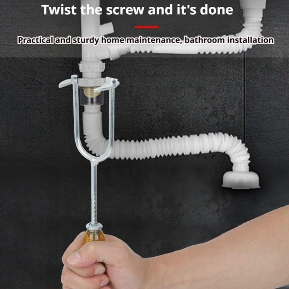 A Set Durable Construction Wrench Faucet Tool Non-Slip Grip Plumbers Wrench Kitchen