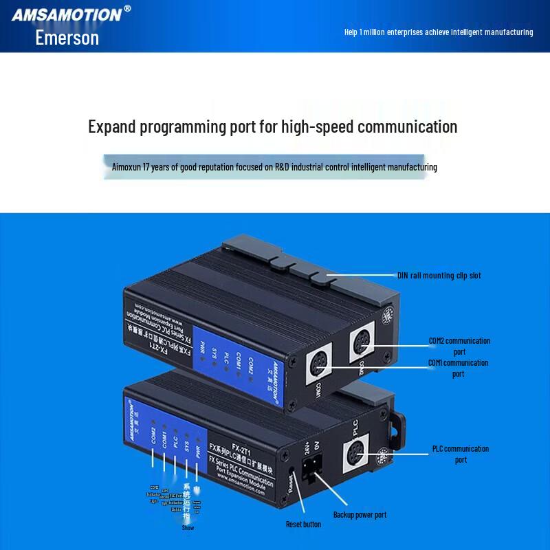 Aimaxun Mitsubishi PLC Ethernet Adapter