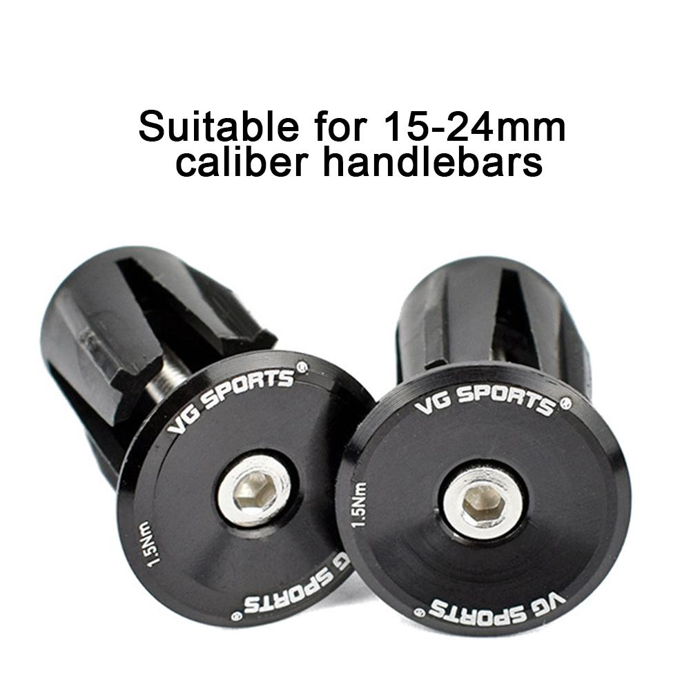 Ends Handlebar Cap Racing Cycling Handle Bar Plugs Road Bike Grip Useful