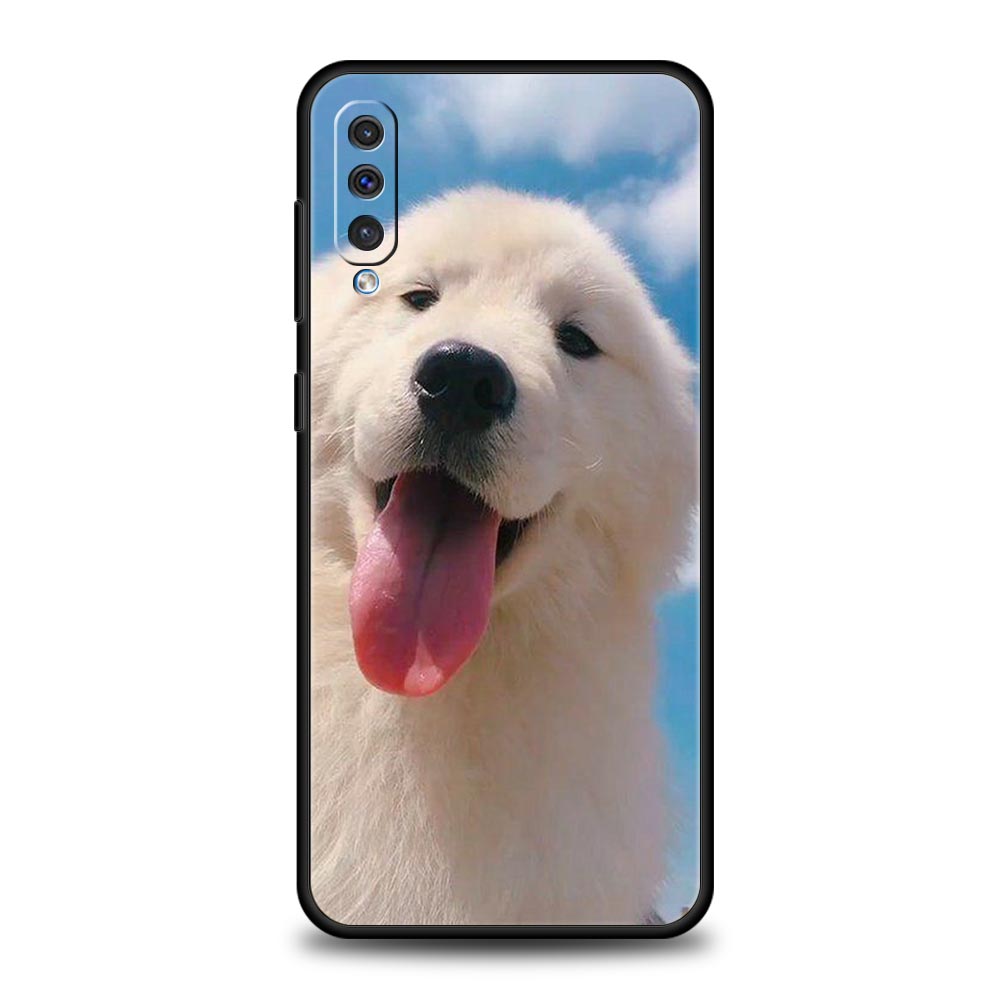 Golden Retriever Friend dog Phone Case For Samsung Galaxy A52s A12 A32 A50 A70 A20E A20S A10S A22 A30 A40 A53 5G A02S A04s Cover