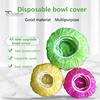 60Pcs Elastic Food Covers Food Grade Waterproof PET Elastic Food Storage Bags Stretch Wrap Bowl Covers Home Supplies
