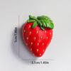 Resin Fruit Magnetic Patch Simulation Food Fridge Magnetic 3D Fruit Refrigerator Sticker AVE