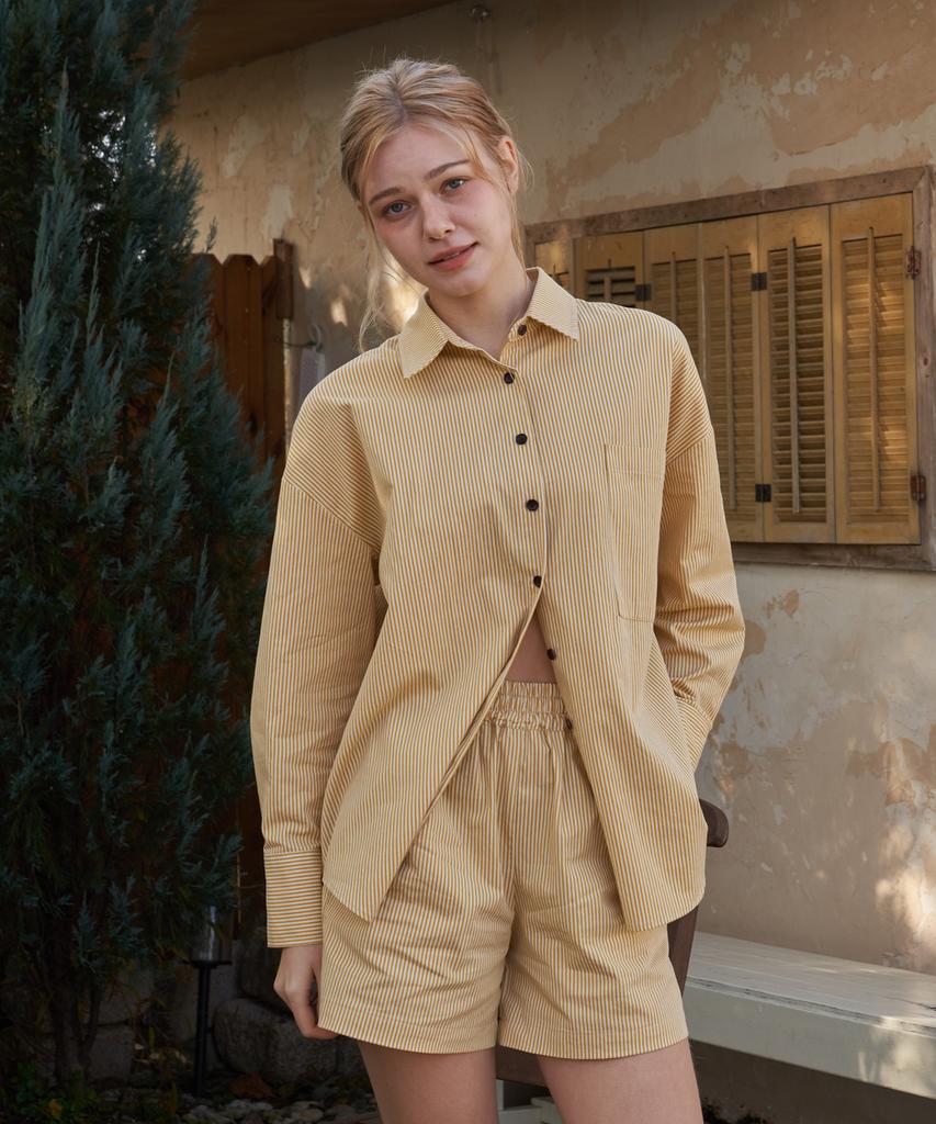 Шорты Ondeumismieo Sahara Basic - Горчично-желтые