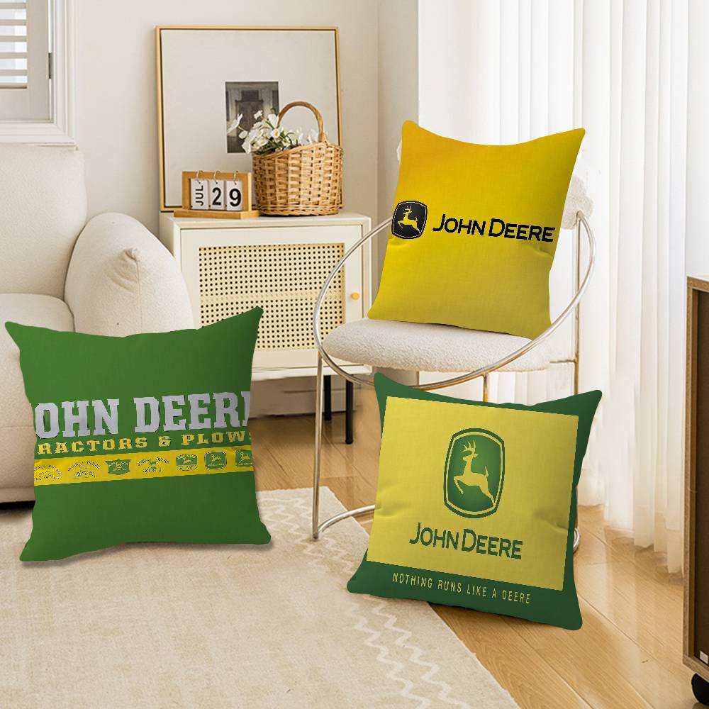 JJohnDeereS Maple Design Cushion Cover Happy Autumn Harvest decor Holiday Decorati Pillow Cover