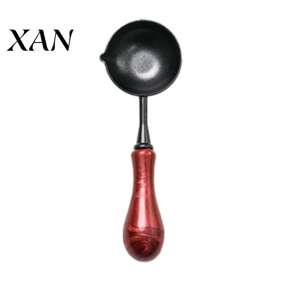 Envelope Wax Seal Spoon with Ergonomic Handle, Non-Stick Sealing Stamp Melting Spoon, Crafting Supplies Warmer for & Letter Art Crafts Accessories