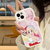 Classic C-Candy C-Candy Anime Leather Phone Case For IPhone 16 14 15 Pro Plus 13 12 11 Pro Max Silicone Cover