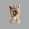 Winter Animal Ear Scarf Hat Set