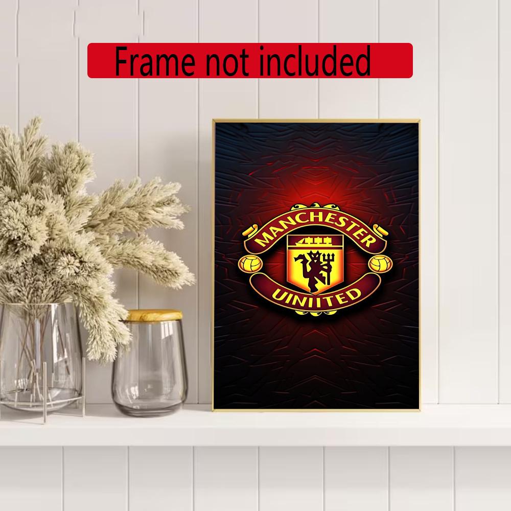 Manchester Diamond Painting Round Diamond Mosaic Rhinestones Diamond Embroidery Craft Kit Wall Decor Without Frame