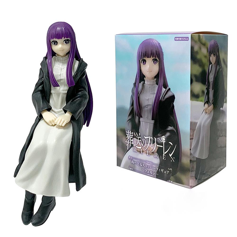 Q-Style Anime Frieren: Beyond Journey'S End Animation Peripheral Model Figure Funeral Lillian Kawaii Desk Decor Toy Gifts