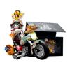 52TOYS Том и Джерри Ретро Мотоцикл ПВХ Фигурка Кукла Настольное Украшение Том и Джерри Коллекционная 18см Полная Фигурка Идеальный Подарок для и Дня