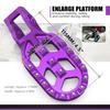 NICECNC For Stark Varg EX For Stark Varg MX 2024-2025 Motorcycle Forged Foot Pegs Offset Footrests Extender Electric Dirt Bike